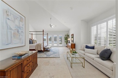 Experience timeless elegance and panoramic water views at 780 on Bentley Village Golf Course in Florida - for sale on GolfHomes.com, golf home, golf lot