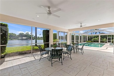 Experience timeless elegance and panoramic water views at 780 on Bentley Village Golf Course in Florida - for sale on GolfHomes.com, golf home, golf lot