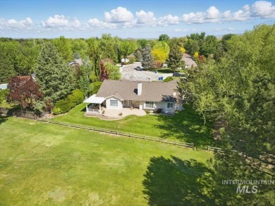 Discover this stunning single-level home nestled on the Eagle on Eagle Hills Golf Course in Idaho - for sale on GolfHomes.com, golf home, golf lot