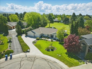 Discover this stunning single-level home nestled on the Eagle on Eagle Hills Golf Course in Idaho - for sale on GolfHomes.com, golf home, golf lot