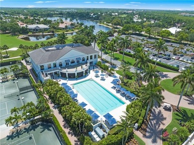 Experience timeless elegance and panoramic water views at 780 on Bentley Village Golf Course in Florida - for sale on GolfHomes.com, golf home, golf lot