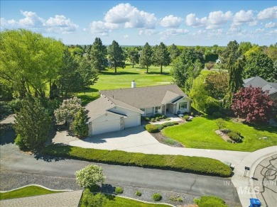 Discover this stunning single-level home nestled on the Eagle on Eagle Hills Golf Course in Idaho - for sale on GolfHomes.com, golf home, golf lot