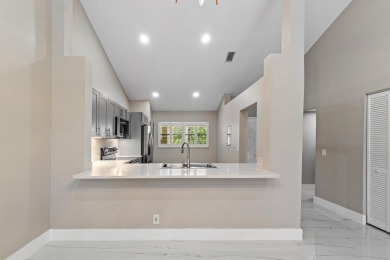 Superior in every way! This stunning fully renovated 2-bedroom on Eastpointe Country Club in Florida - for sale on GolfHomes.com, golf home, golf lot
