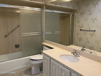 ON THE GOLF COURSE with beautiful views of the greens, lake, and on Omni Tucson National Golf Resort and Spa - Catalina in Arizona - for sale on GolfHomes.com, golf home, golf lot