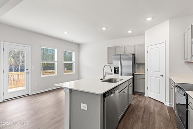 The Walker is a beautifully designed two-story home that blends on Harbour Point Golf Club in North Carolina - for sale on GolfHomes.com, golf home, golf lot