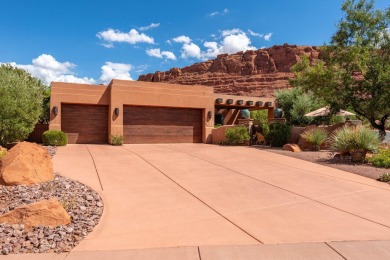 This stunning 3-bedroom, 3-bathroom home in the prestigious on Entrada at Snow Canyon in Utah - for sale on GolfHomes.com, golf home, golf lot