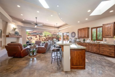 This stunning 3-bedroom, 3-bathroom home in the prestigious on Entrada at Snow Canyon in Utah - for sale on GolfHomes.com, golf home, golf lot
