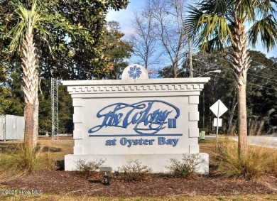 Welcome to your own private oasis!  Nestled in the highly sought on Oyster Bay Golf Links in North Carolina - for sale on GolfHomes.com, golf home, golf lot