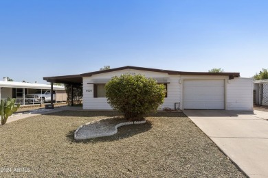 Here is your chance to pick up a reasonably priced 2BR, 2BA home on Sun Lakes Country Club in Arizona - for sale on GolfHomes.com, golf home, golf lot