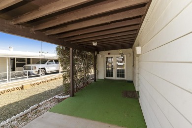 Here is your chance to pick up a reasonably priced 2BR, 2BA home on Sun Lakes Country Club in Arizona - for sale on GolfHomes.com, golf home, golf lot