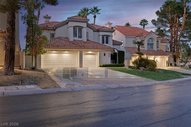 The windows open wide to the sun and the long, green stretch of on Canyon Gate Country Club in Nevada - for sale on GolfHomes.com, golf home, golf lot