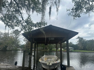 Riverviews and a sparkling pool Everyday on this huge 1/2 acre on Hyde Park Golf Club in Florida - for sale on GolfHomes.com, golf home, golf lot