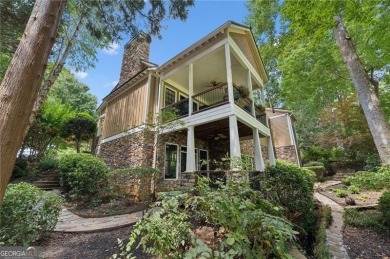 Welcome home to this charming Craftsman-style home in the on Chestatee Golf Club in Georgia - for sale on GolfHomes.com, golf home, golf lot