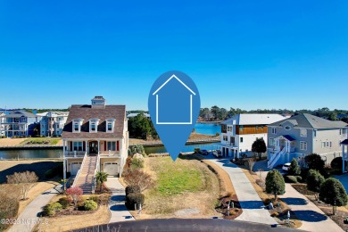 WOW! Rare chance to own a waterfront homesite overlooking the on Founders Club At St. James Plantation in North Carolina - for sale on GolfHomes.com, golf home, golf lot