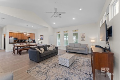 Start your morning with a coffee on the porch swing while you on Kiva Dunes Golf Club in Alabama - for sale on GolfHomes.com, golf home, golf lot