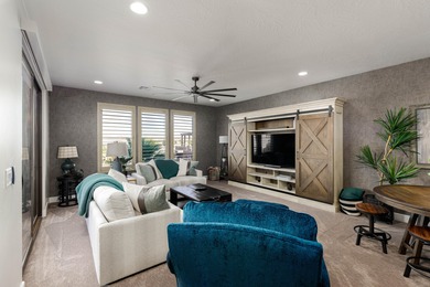 Live the dream in this fully furnished luxury home, just steps on Sand Hollow Golf Resort in Utah - for sale on GolfHomes.com, golf home, golf lot