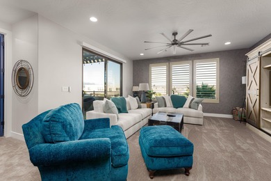 Live the dream in this fully furnished luxury home, just steps on Sand Hollow Golf Resort in Utah - for sale on GolfHomes.com, golf home, golf lot