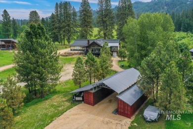 One-of-a-kind Mountain Beauty w/ 360-degree views in private on Terrace Lakes Golf Resort in Idaho - for sale on GolfHomes.com, golf home, golf lot