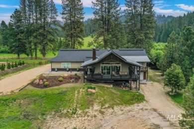 One-of-a-kind Mountain Beauty w/ 360-degree views in private on Terrace Lakes Golf Resort in Idaho - for sale on GolfHomes.com, golf home, golf lot