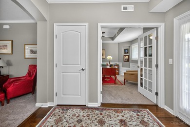 Step into a meticulous first-floor end unit with stunning Shaker on Shaker Run Golf Club  in Ohio - for sale on GolfHomes.com, golf home, golf lot