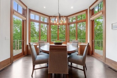 This spectacular Prairie Style home was designed by Rick Jones & on Mission Hills Country Club in Kansas - for sale on GolfHomes.com, golf home, golf lot