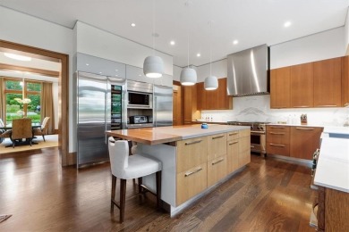This spectacular Prairie Style home was designed by Rick Jones & on Mission Hills Country Club in Kansas - for sale on GolfHomes.com, golf home, golf lot