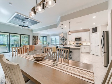 This rare second-floor carriage home in the Casella neighborhood on Pelican Preserve Golf Club in Florida - for sale on GolfHomes.com, golf home, golf lot