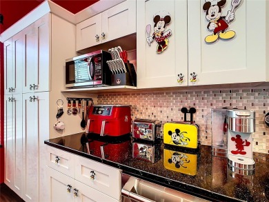 Turnkey 3 Bed, 2 Bath Mickey Mouse-Themed Pool Home in Ridgewood on Ridgewood Lakes Golf and Country Club in Florida - for sale on GolfHomes.com, golf home, golf lot
