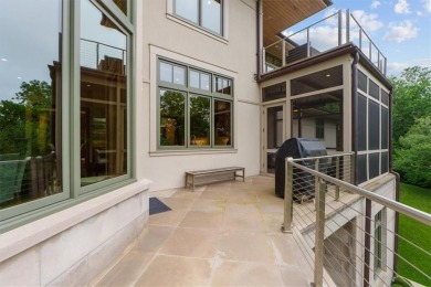 This spectacular Prairie Style home was designed by Rick Jones & on Mission Hills Country Club in Kansas - for sale on GolfHomes.com, golf home, golf lot