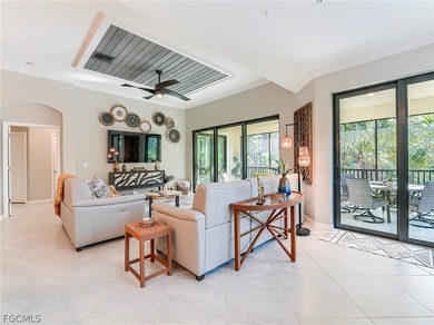 This rare second-floor carriage home in the Casella neighborhood on Pelican Preserve Golf Club in Florida - for sale on GolfHomes.com, golf home, golf lot