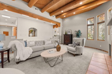 Experience luxurious golf course living in this stunning on Tanoan Country Club in New Mexico - for sale on GolfHomes.com, golf home, golf lot