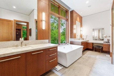 This spectacular Prairie Style home was designed by Rick Jones & on Mission Hills Country Club in Kansas - for sale on GolfHomes.com, golf home, golf lot