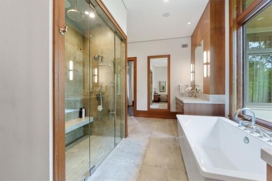 This spectacular Prairie Style home was designed by Rick Jones & on Mission Hills Country Club in Kansas - for sale on GolfHomes.com, golf home, golf lot