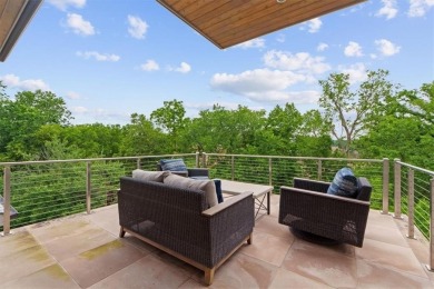 This spectacular Prairie Style home was designed by Rick Jones & on Mission Hills Country Club in Kansas - for sale on GolfHomes.com, golf home, golf lot