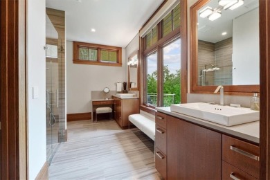 This spectacular Prairie Style home was designed by Rick Jones & on Mission Hills Country Club in Kansas - for sale on GolfHomes.com, golf home, golf lot