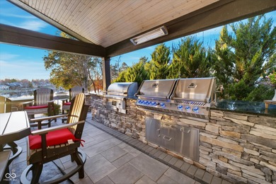 Discover this completely remodeled lakefront gem on Morse on Harbour Trees Golf Club in Indiana - for sale on GolfHomes.com, golf home, golf lot