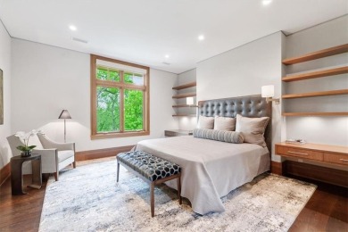 This spectacular Prairie Style home was designed by Rick Jones & on Mission Hills Country Club in Kansas - for sale on GolfHomes.com, golf home, golf lot