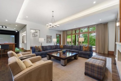 This spectacular Prairie Style home was designed by Rick Jones & on Mission Hills Country Club in Kansas - for sale on GolfHomes.com, golf home, golf lot