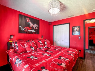 Turnkey 3 Bed, 2 Bath Mickey Mouse-Themed Pool Home in Ridgewood on Ridgewood Lakes Golf and Country Club in Florida - for sale on GolfHomes.com, golf home, golf lot