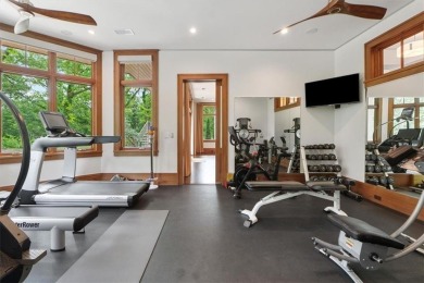This spectacular Prairie Style home was designed by Rick Jones & on Mission Hills Country Club in Kansas - for sale on GolfHomes.com, golf home, golf lot