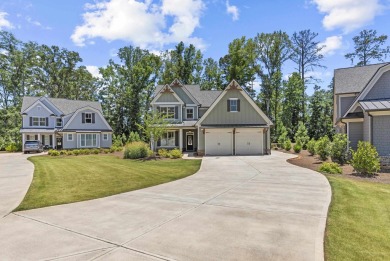 Enjoy Lakeside living in this elegant and immaculate 5 BR / 4 BA on The Golf Club at Cuscowilla in Georgia - for sale on GolfHomes.com, golf home, golf lot