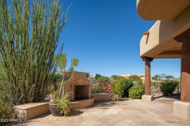 True to design Arizona architecture with expansive views of on Troon North Golf Club  in Arizona - for sale on GolfHomes.com, golf home, golf lot