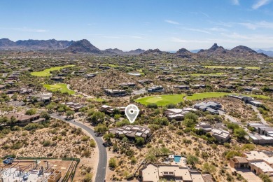 True to design Arizona architecture with expansive views of on Troon North Golf Club  in Arizona - for sale on GolfHomes.com, golf home, golf lot