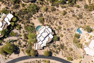 True to design Arizona architecture with expansive views of on Troon North Golf Club  in Arizona - for sale on GolfHomes.com, golf home, golf lot