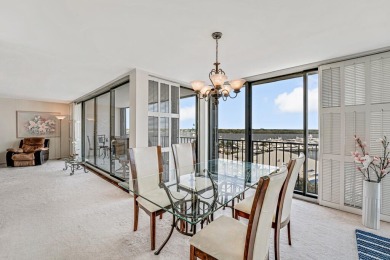 This spacious 7th-floor condo offers sweeping, unobstructed on North Palm Beach Country Club in Florida - for sale on GolfHomes.com, golf home, golf lot