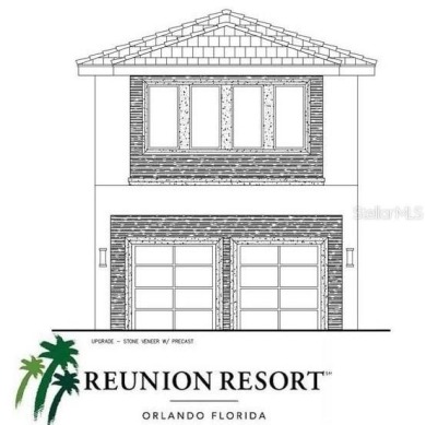 Pre-Construction. To be built. NEW CONSTRUCTION TO BE BUILT - on Reunion Resort Golf Course in Florida - for sale on GolfHomes.com, golf home, golf lot