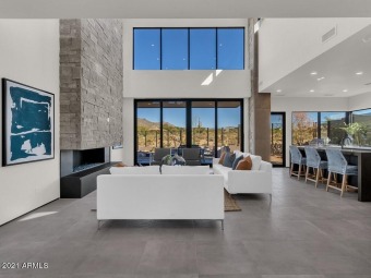 **SALES MODEL - MOVE IN READY!** CONTEMPORARY LUXURY RESIDENCE on Desert Forest Golf Club in Arizona - for sale on GolfHomes.com, golf home, golf lot