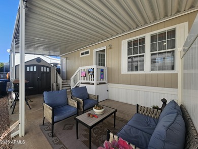 This meticulously maintained 2-bedroom, 2-bathroom home features on Viewpoint Golf Resort in Arizona - for sale on GolfHomes.com, golf home, golf lot