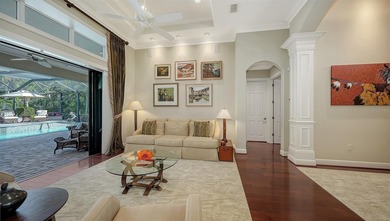 Expertly designed by the highly regarded John Cannon Homes on Longboat Key Golf Club Resort in Florida - for sale on GolfHomes.com, golf home, golf lot