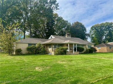 Discover the charm of this solid brick ranch home, perfectly on Trumbull Country Club in Ohio - for sale on GolfHomes.com, golf home, golf lot
